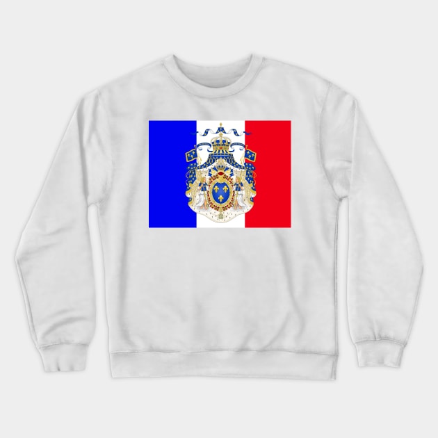French emblem flag Crewneck Sweatshirt by AidanMDesigns